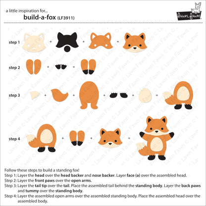 Lawn Fawn build-a-fox