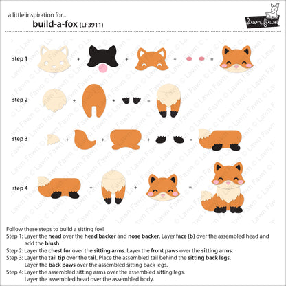 Lawn Fawn build-a-fox