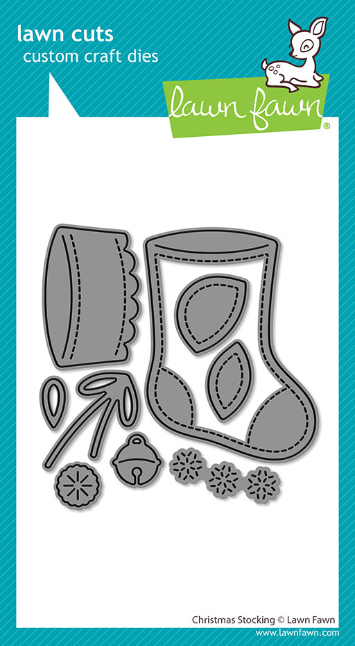 Lawn Fawn christmas stocking