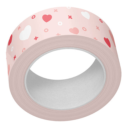 Lawn Fawn Xoxo washi tape Herzchen und hugs & kisses rosa