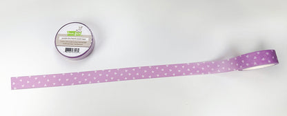 Lawn Fawn Purple tiny hearts washi tape Herzchen lila