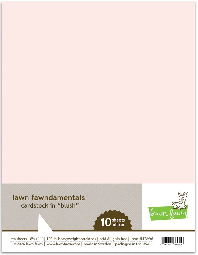Lawn Fawn cardstock 8.5x11"