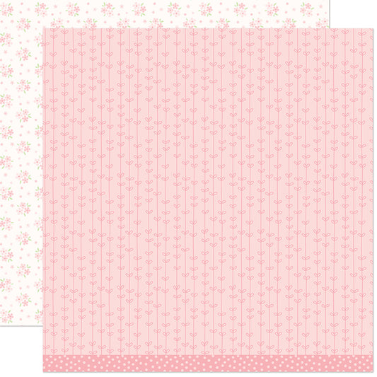 Lawn Fawn Camellia 12x12 Patterned Paper