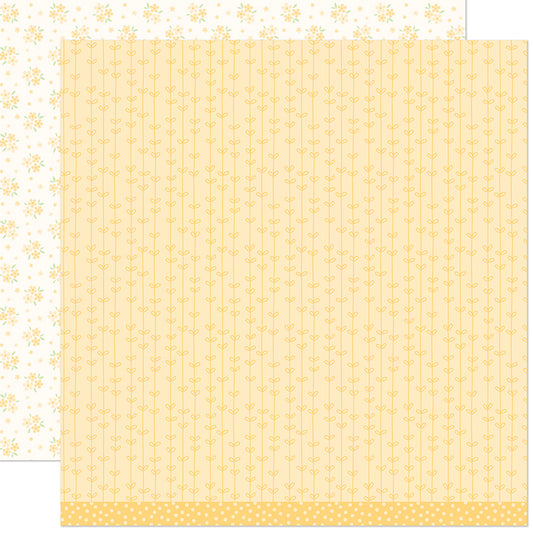 Lawn Fawn Marigold 12x12 Patterned Paper