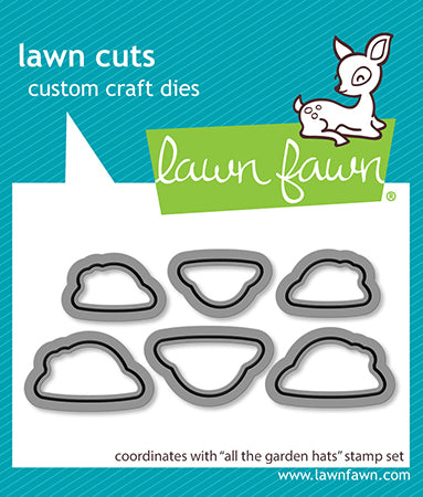 Lawn Fawn All the Garden Hats Stanzen