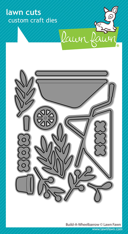 Lawn Fawn Build-A-Wheelbarrow Stand alone Stanzen