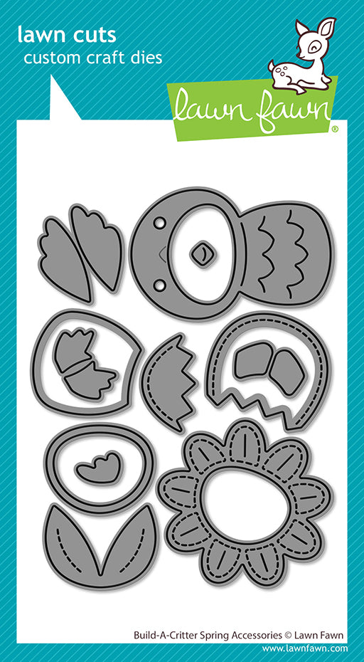 Lawn Fawn Build-A-Critter Spring Accessories Stand alone Stanzen