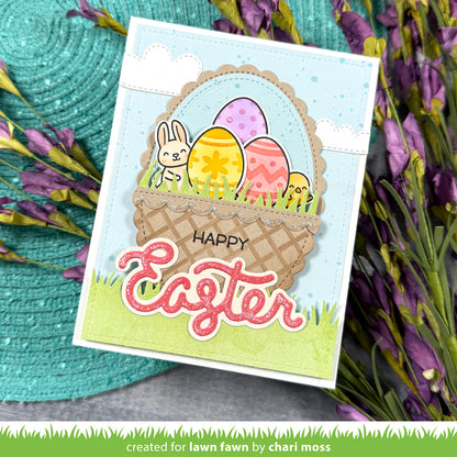 Lawn Fawn Basket Weave Schablonen