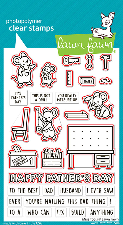 Lawn Fawn mice tools lawn cuts