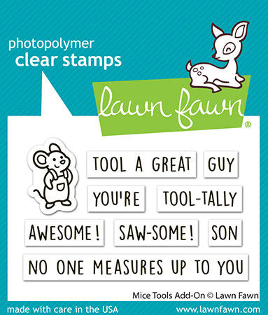 Lawn Fawn mice tools add-on