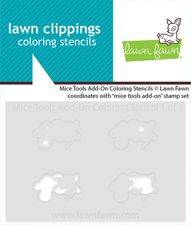 Bundle: Mice tools add on Stempel + Stanze + Coloring Stencil