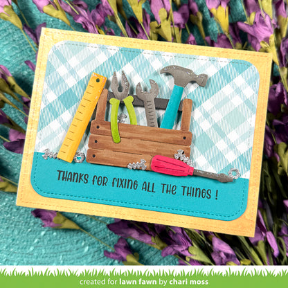 Lawn Fawn henry's build-a-sentiment: tools
