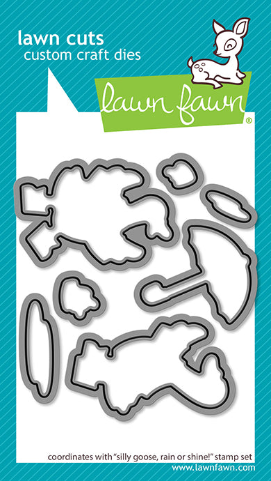 Bundle: Silly Goose, rain or shine!Stempel + Stanze