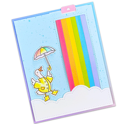 Lawn Fawn over the rainbow Stamp & Die Set