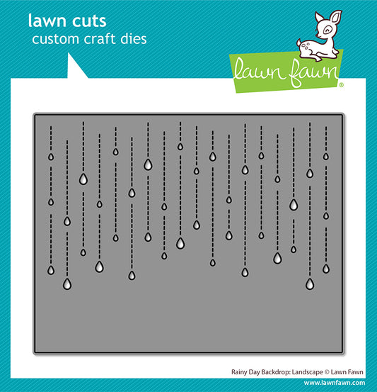 Lawn Fawn rainy day backdrop: landscape
