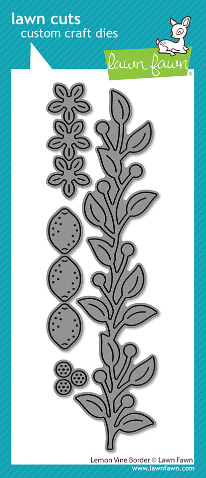 Lawn Fawn Lemon Vine Border Stanzen