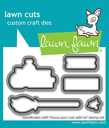 Lawn Fawn Hocus Purr-Cus! Add-on Lawn Cuts Stanzen
