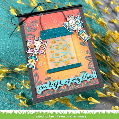 Lawn Fawn I Like Cute Moths Clear Stamp Set 4x6