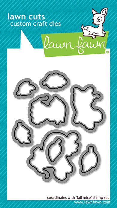 Lawn Fawn Fall Mice Lawn Cuts Stanzen