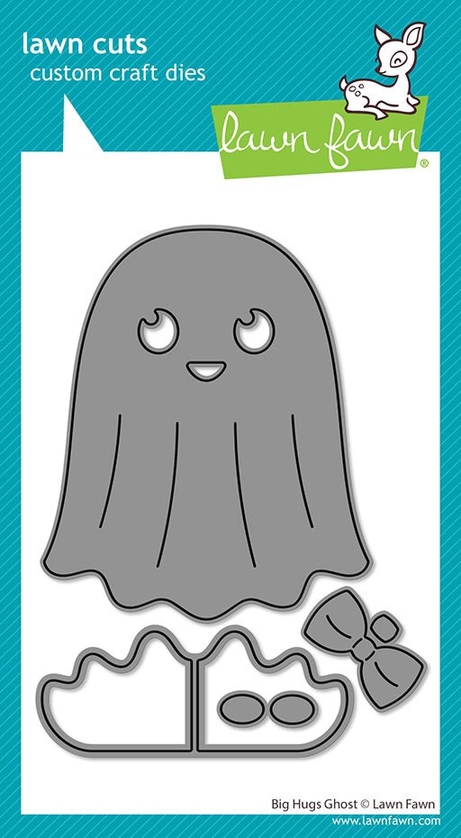 Lawn Fawn Big Hugs Ghost Lawn Cuts Stanzen