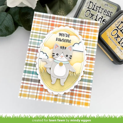 Lawn Fawn Build-a-Cat Lawn Cuts Stanzen Produktbild 3