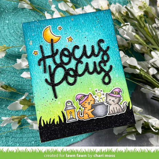 Lawn Fawn Giant Hocus Pocus Lawn Cuts Stanzen