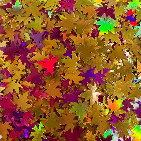 Lawn Fawn Fall Leaf Confetti Mix Tiny Treasures