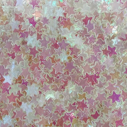 Lawn Fawn Tiny Treasures Iridescent Stars Confetti + Fall Leaf Confetti Mix + Purple Stars Confetti + Halloween Sequin Mix +  Lawn Fawn Halloween Moon and Star Clay Pieces Tiny Treasures Lawn Fawn Halloween Moon and Star Clay Pieces