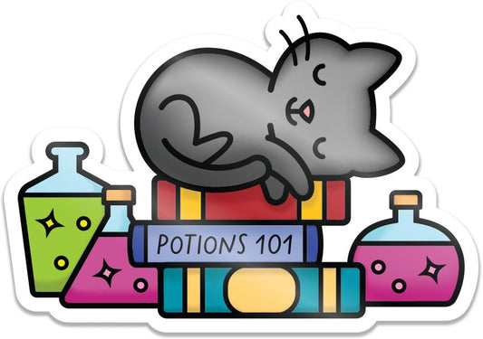 Lawn Fawn Hocus Purr-Cus! Vinyl Sticker (3 stk.)
