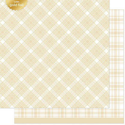 Lawn Fawn cozy cabin Designpapier 12x12 Produktbild 2