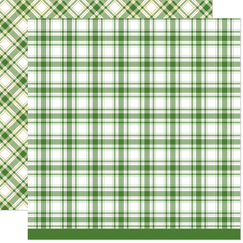 Lawn Fawn pinecone path Designpapier 12x12