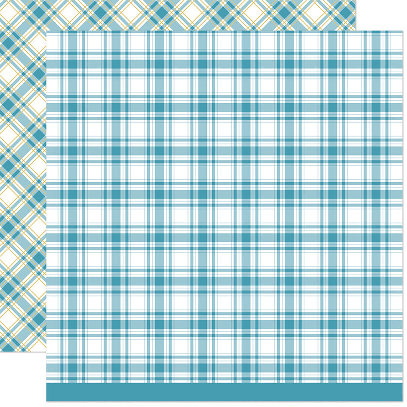 Lawn Fawn frosted flurries Designpapier 12x12