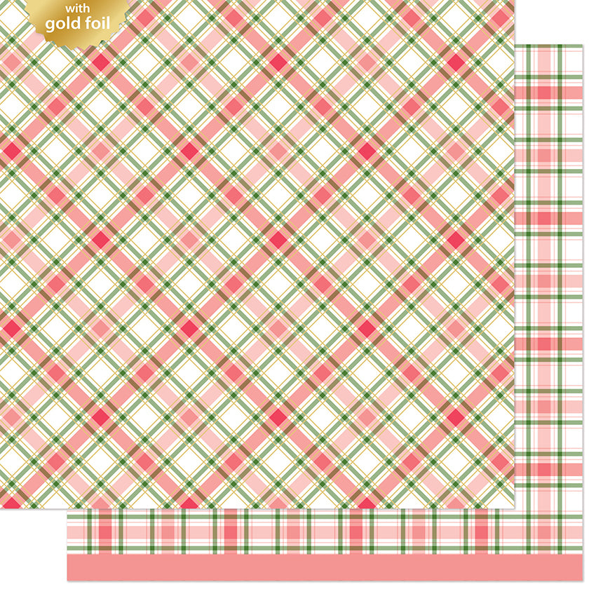 Lawn Fawn ginger snap Designpapier 12x12 Produktbild 2