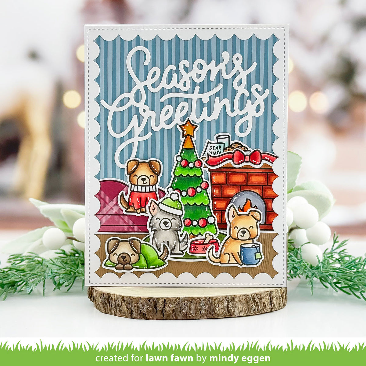 Cozy Dogs Christmas Add-On Stempel + Stanze Produktbild 2
