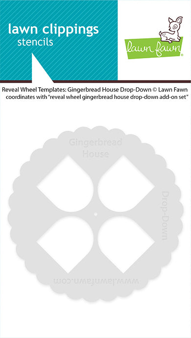 Lawn Fawn Reveal Wheel Gingerbread House Drop-Down Bundle Produktbild 3
