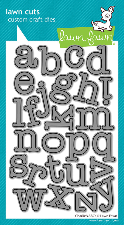 Lawn Fawn charlie's abcs Stand Alone Stanzen