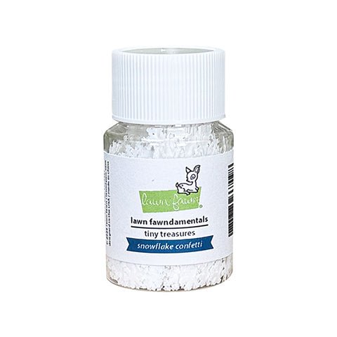 Lawn Fawn Snowflake Confetti Tiny Treasures