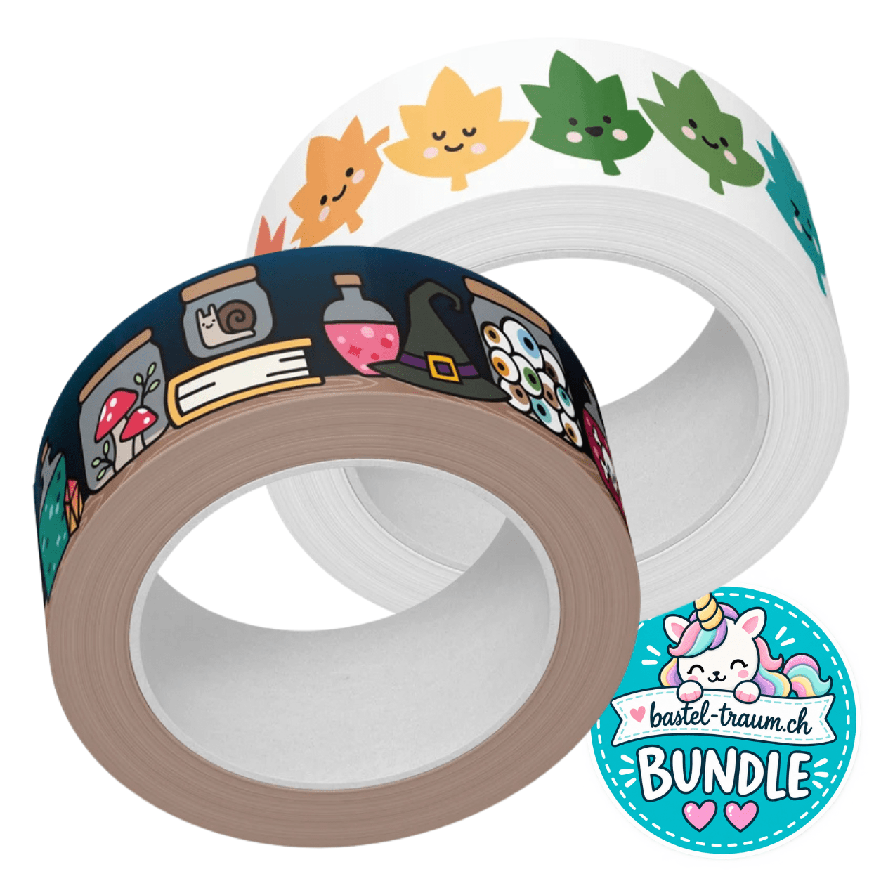 Lawn Fawn Washi Tape Hocus Pocus + Happy Leaves