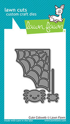 Lawn Fawn - Cute Cobweb - Stand alone Stanzen