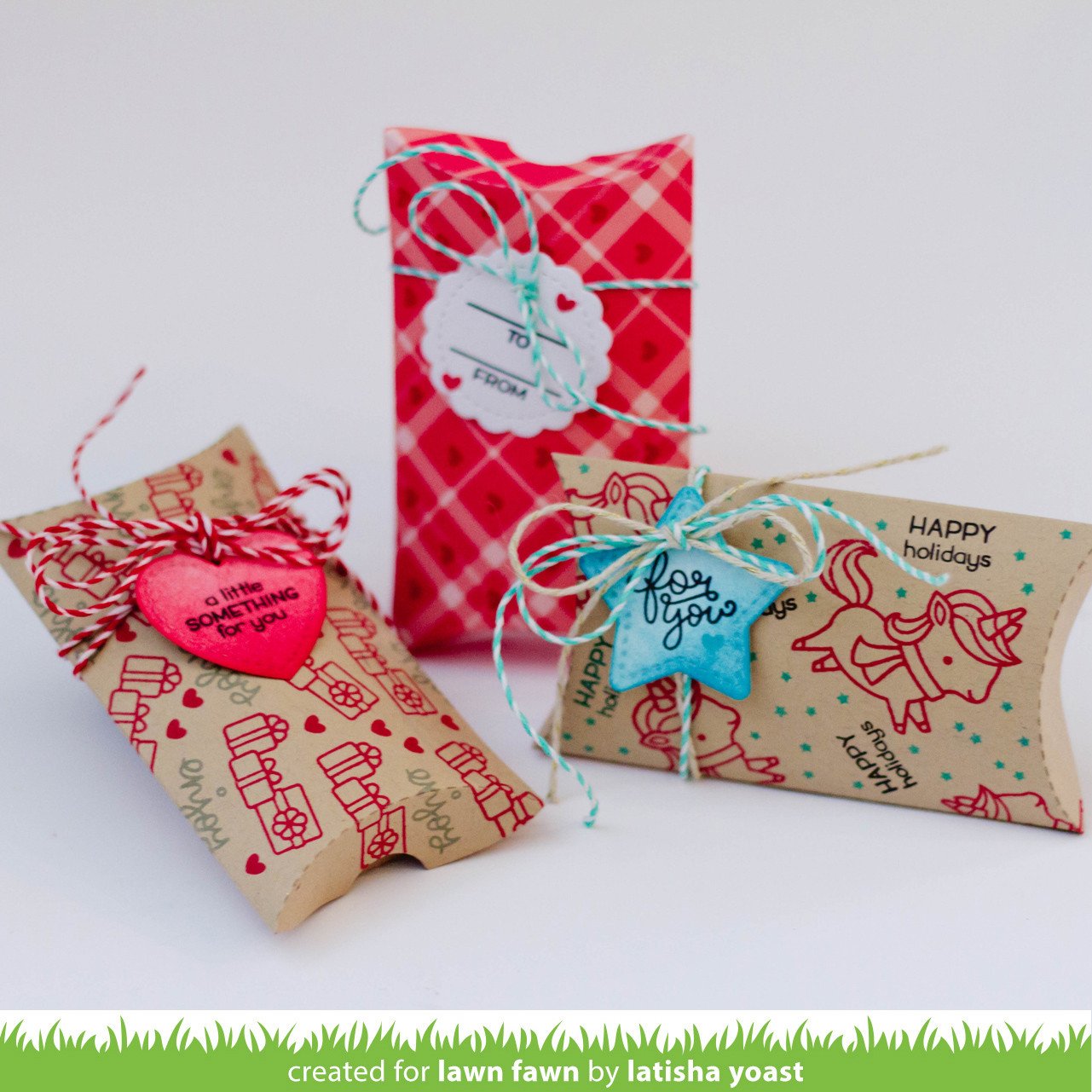 Lawn Fawn Tiny Tag Sayings Clear Stamps 3x4