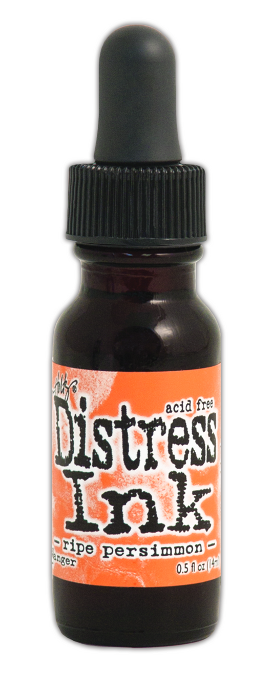 Tim Holtz Distress Ink Pad Re-Inker - Ripe Persimmon