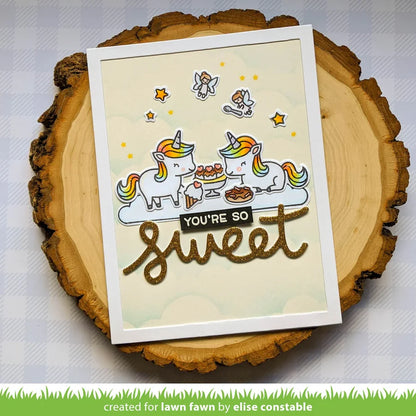 Lawn Fawn Scripty Sweet Lawn Cuts