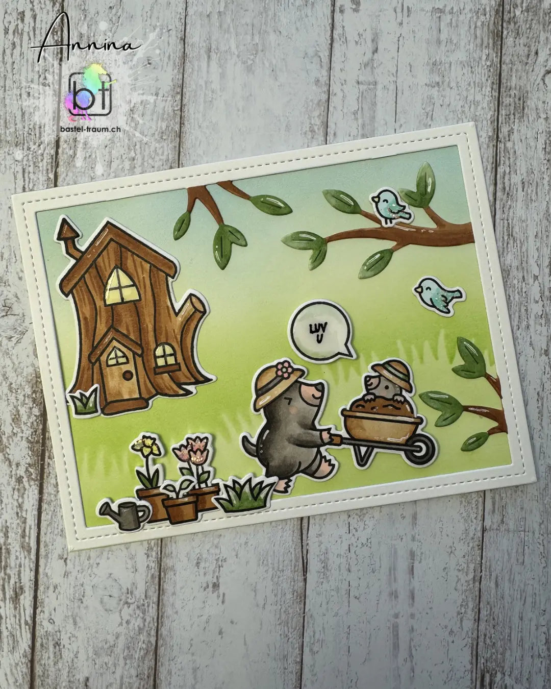 Lawn Fawn Frosty Fairy Friends Clear Stamps 4x6