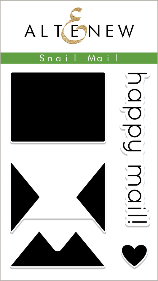 Altenew - Snail Mail - Clear Stamps 2x3