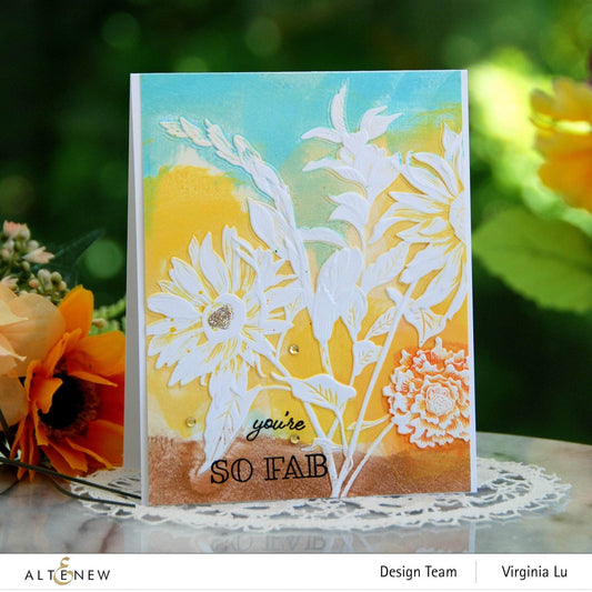 Altenew - 3D Embossing Folder - Pressed Flowers