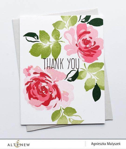 Altenew - Floral Fantasy  - Clear Stamp 6x8
