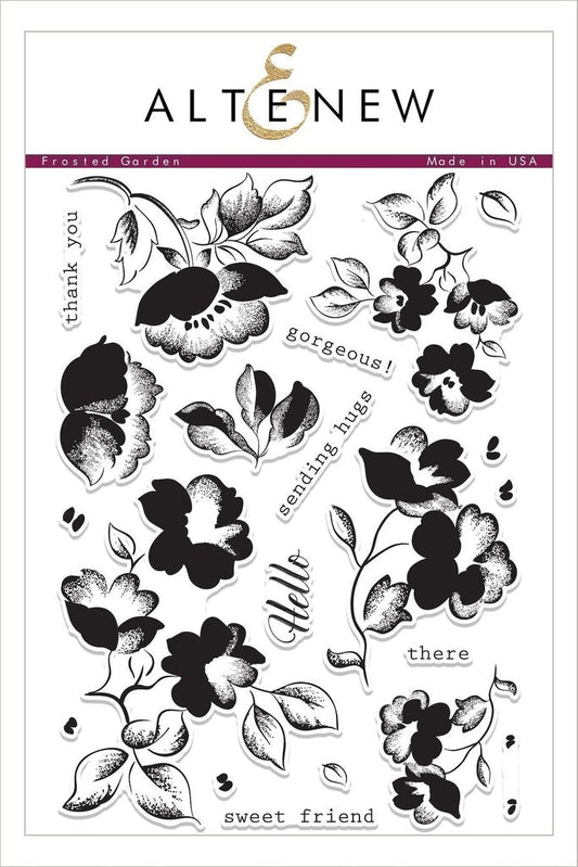 Altenew - Frosted Garden - Clear Stamp 6x8
