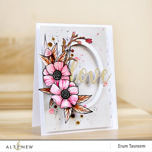 Altenew - Happy Bloom - Clear Stamp 6x8