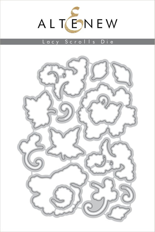Altenew - Lacy Scrolls - Stanze