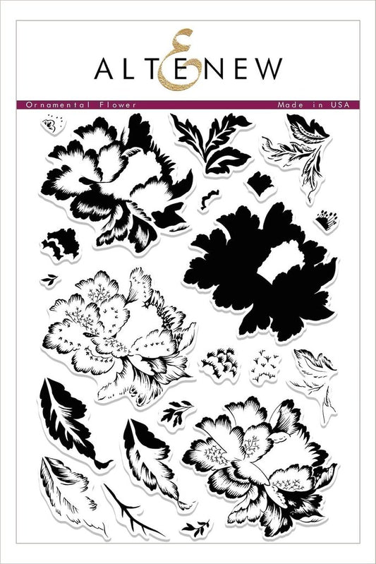 Altenew - Ornamental Flower - Clear Stamp 6x8